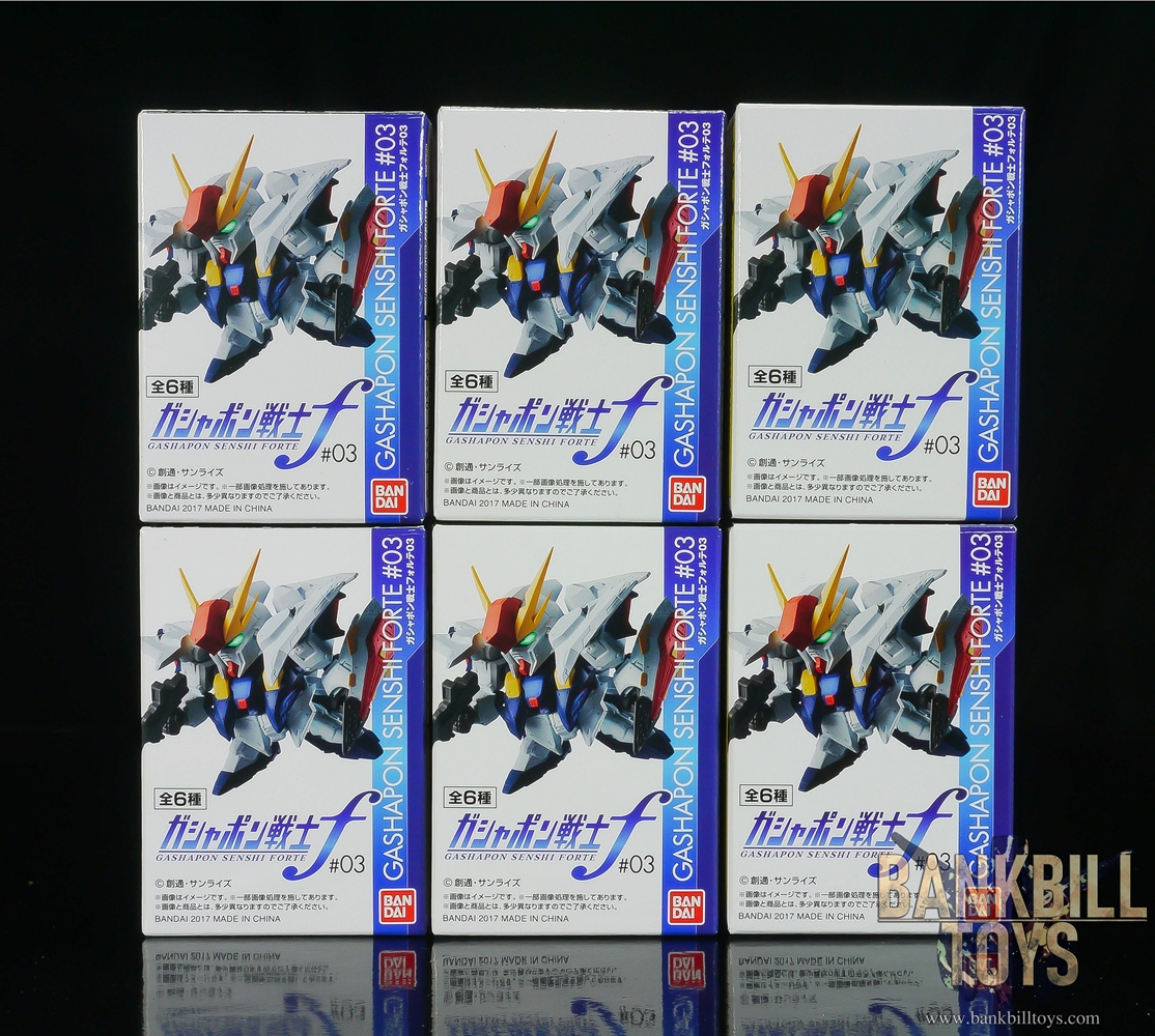 กันดั้ม Bandai Gashapon Mobile Suit Gundam Gashapon Senshi Forte #03 Set (ครบเซ็ต 6 แบบ)