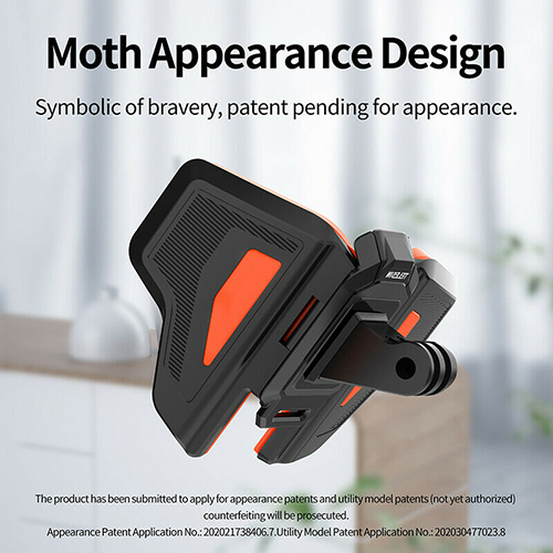 Telesin Motorcycle Helmet Chin Stand Mount Holder สายรัดคาง ที่ยึดติดหมวกกันน็อค สายรัดคางหมวกกันน็อค for GoPro / Phone
