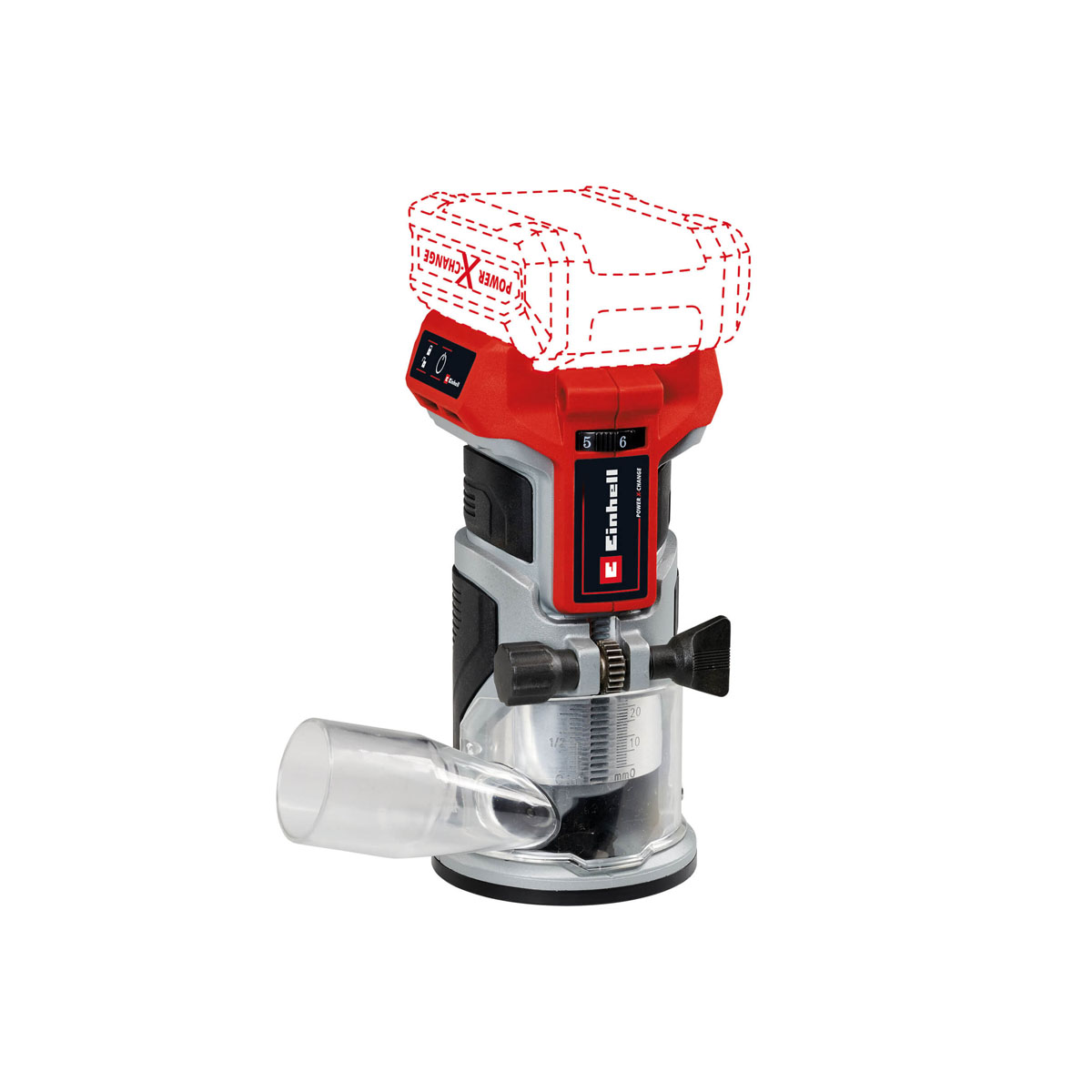 Einhell เครื่องเซาะร่องไม้ไร้สาย TP-ET 18 Li Brushless [A4350419]