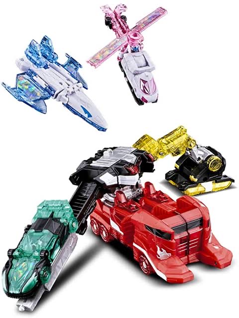 หุ่นยนต์คิราเมเจอร์ DX Kiramager Mashin Armed Set ชุดใหญ่7ตัว มือ1