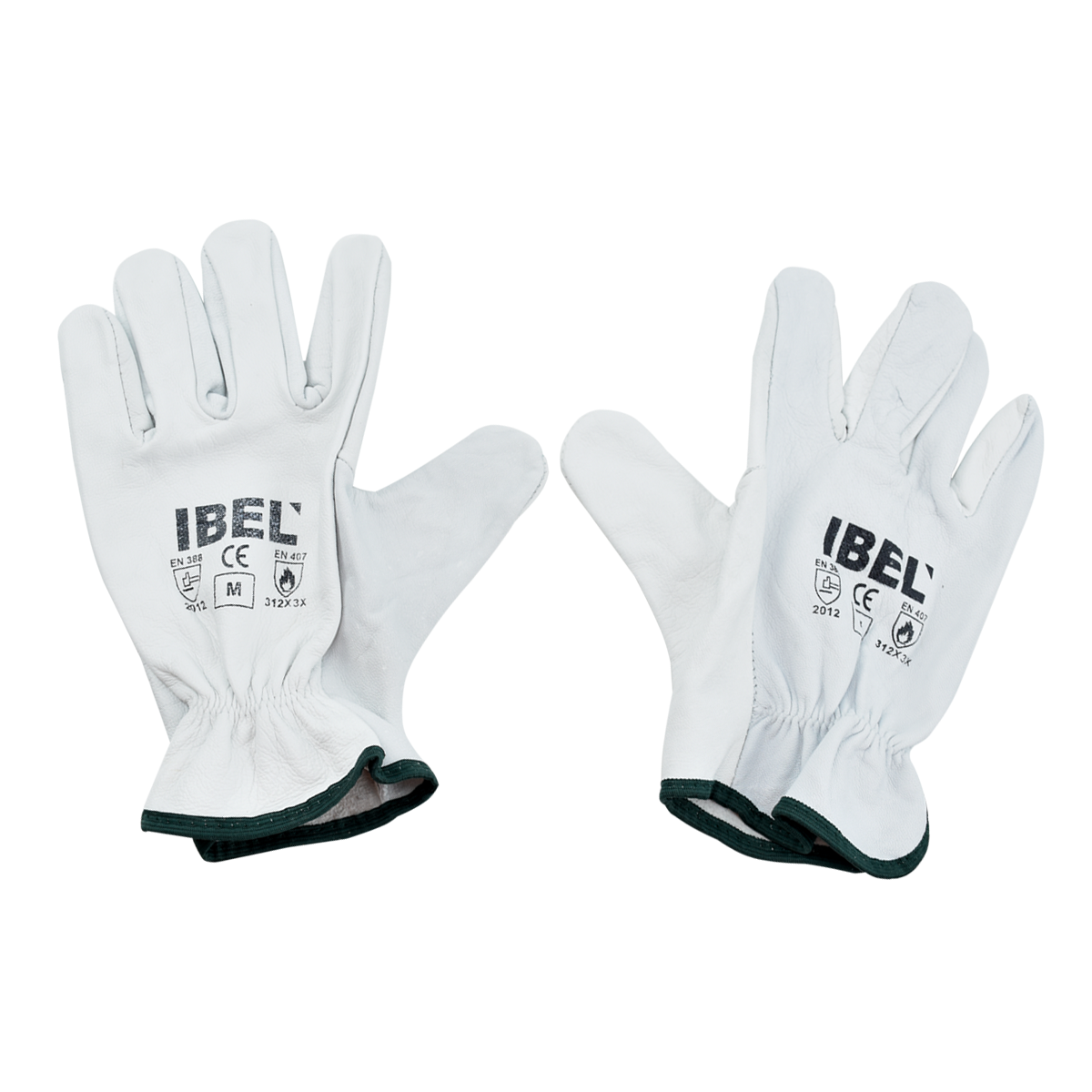 IBEL ถุงมือหนังแพะ ข้อมือมีแถบ elastic