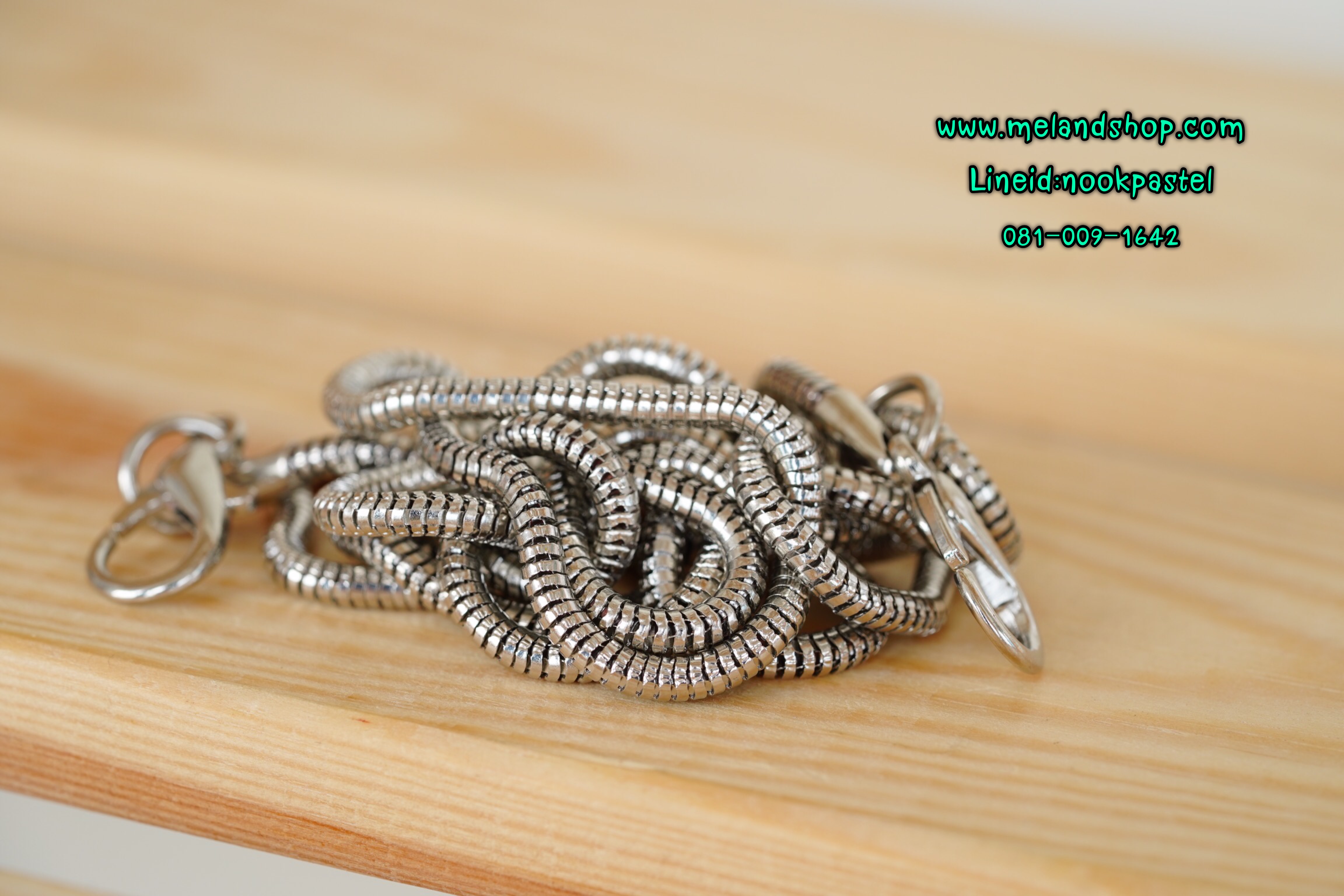 สายกระเป๋า สายโซ่ เหล็ก