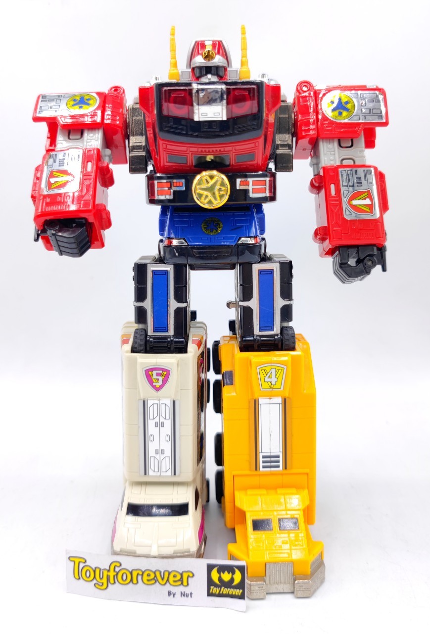 Dx Gogo five Victory Robo หุ่นโกโกไฟว์ ขาดดาบ มีรอยบ้าง