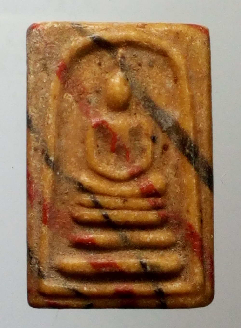 รหัสสินค้า พระสมเด็จ วัดต่างๆ 451 พระสมเด็จสายรุ้ง พิมพ์คะแนน เนื้อผงน้ำมัน หลวงพ่อกวย วัดโฆสิตาราม จังหวัดชัยนาท หลังยันต์นูน พระรายการนี้ให้เช่าบูชาแล้ว