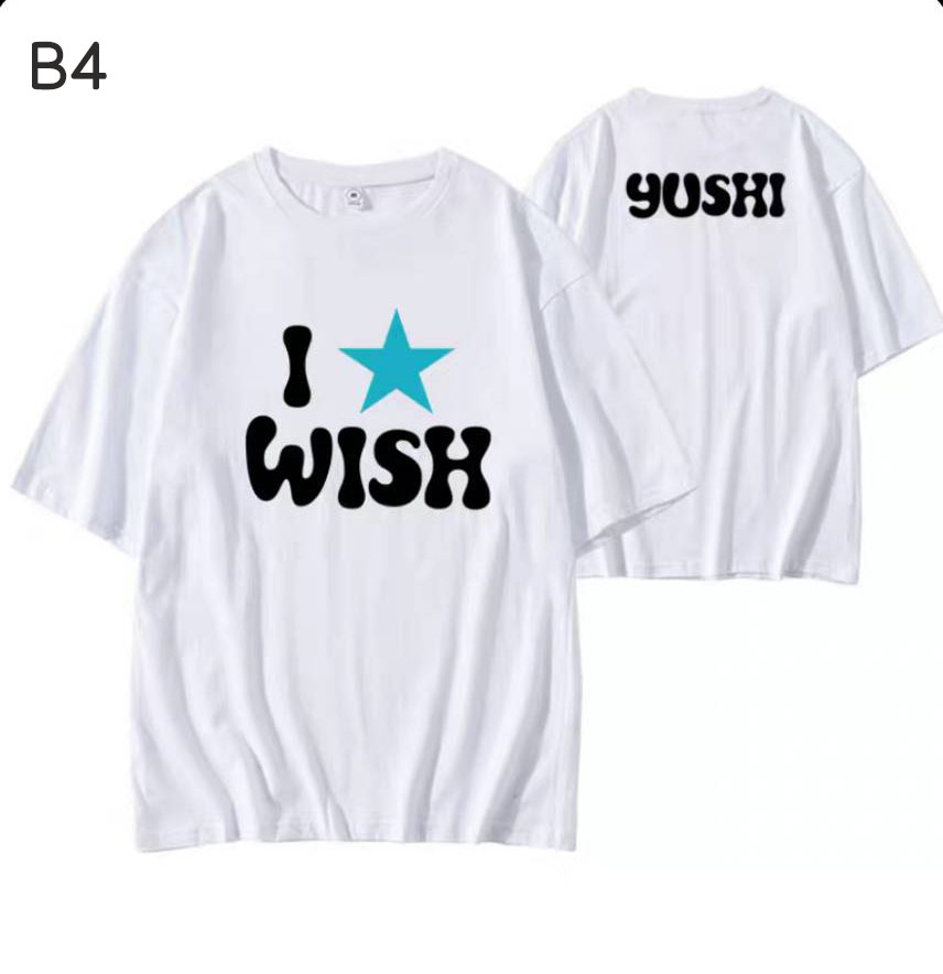 เสื้อยืด NCT WISH : 2025 ASIA TOUR LOG in