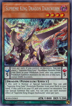 HC01-JP039 Supreme King Dragon Darkwurm [SCR]