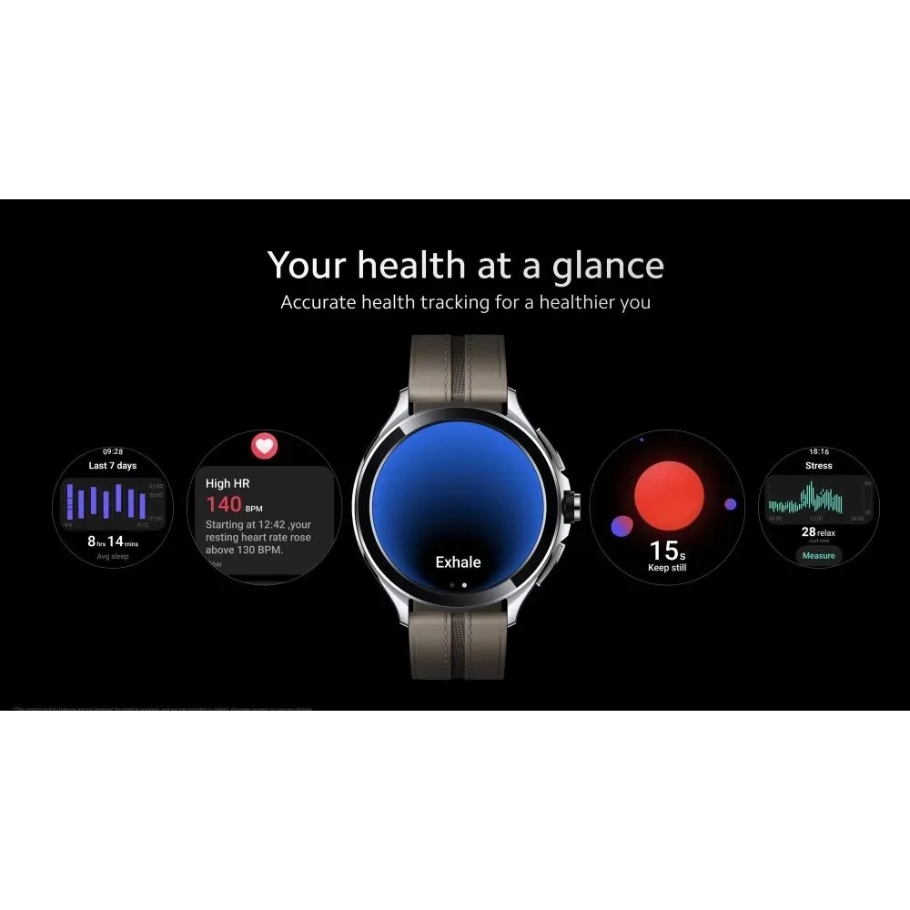 Xiaomi Watch 2 Pro (Black) (47003) นาฬิกาอัจฉริยะ ประกันศูนย์ไทย 1 ปี