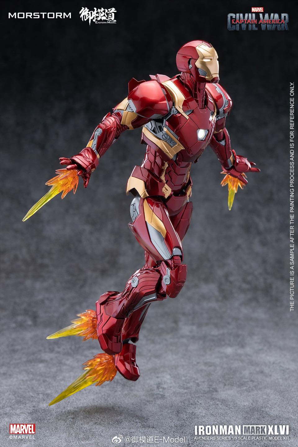 <Preorderปิดรับที่ 10คิวครับ >เปิดรับPreorder มัดจำ 800บาท 1/9 Ironman MK 46 Deluxe Ver. ( สีพิเศษ )