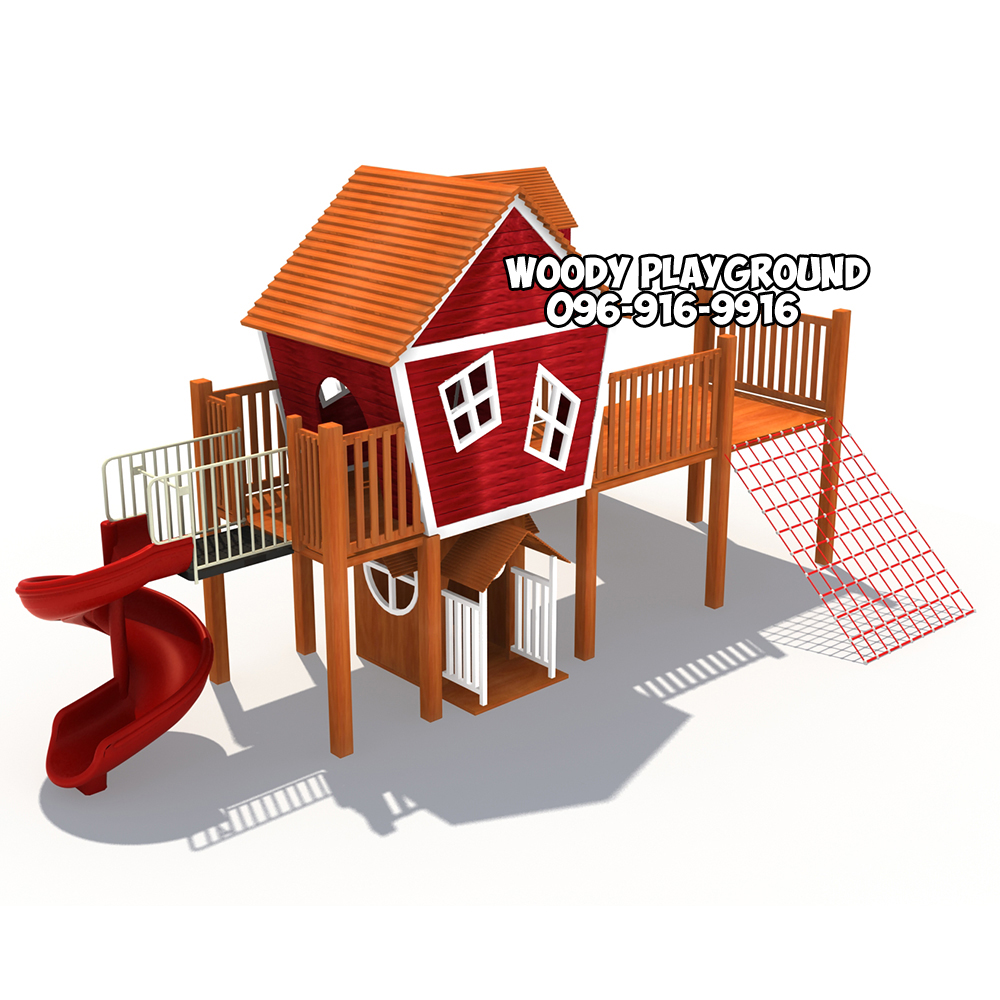 บ้านไม้ปีนป่าย