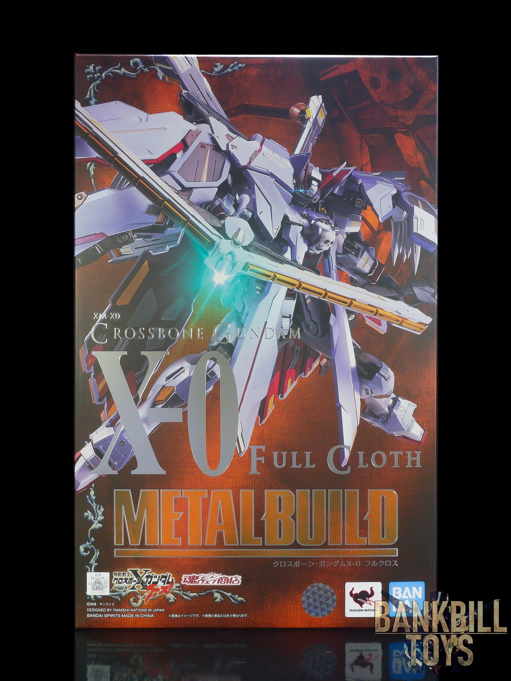กันดั้ม Bandai Spirits Premium Bandai Tamashii Web Shop Limited Metal Build XM-X0 Crossbone Gundam X-0 Full Cloth
