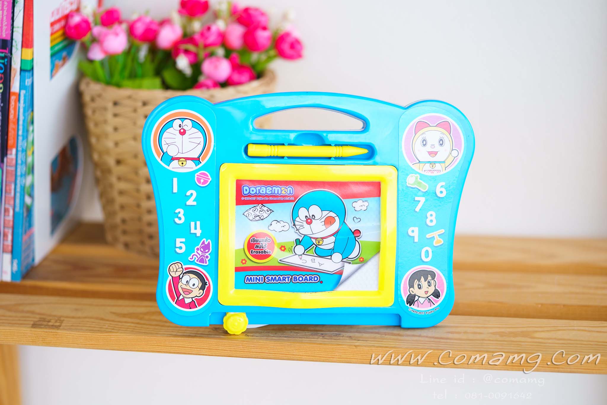 กระดานแม่เหล็ก กระดานวาดเขียนลายโดราเอมอน ลิขสิทธิ์แท้