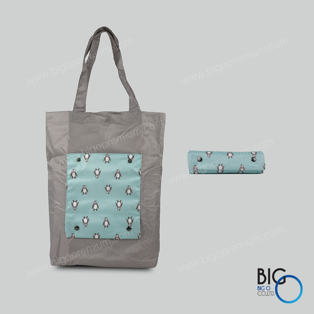 ถุงช้อปปิ้ง ลายสัตว์ (Shopping Folding Bag)