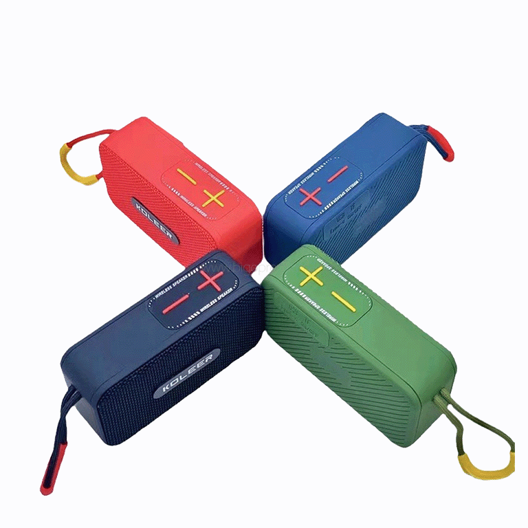 ลำโพงบลูทูธพรีเมี่ยมทรงเหลี่ยม มีหูจับ