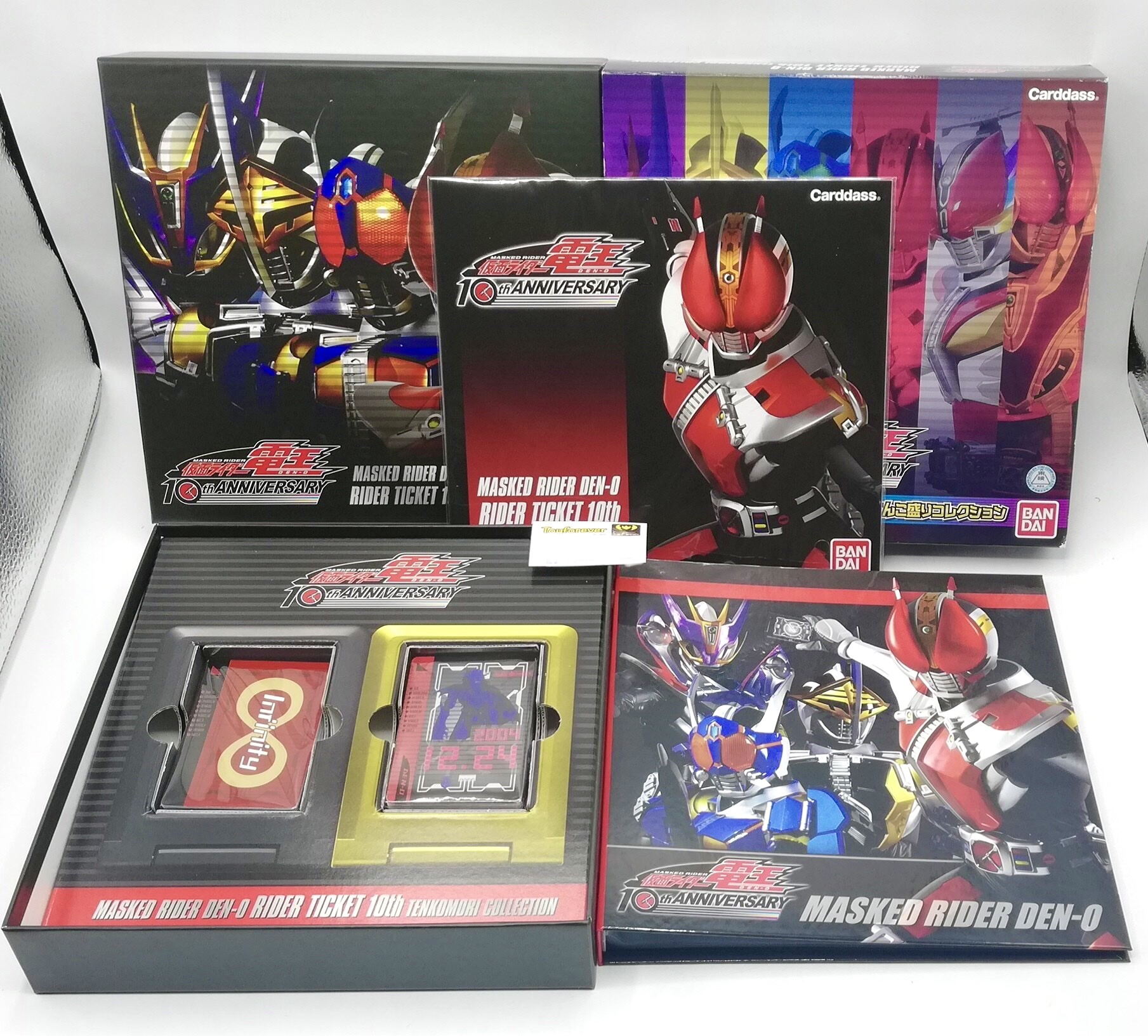 การ์ดเดนโอ Csm Den-O rider ticket 10th anniversary 126ใบ