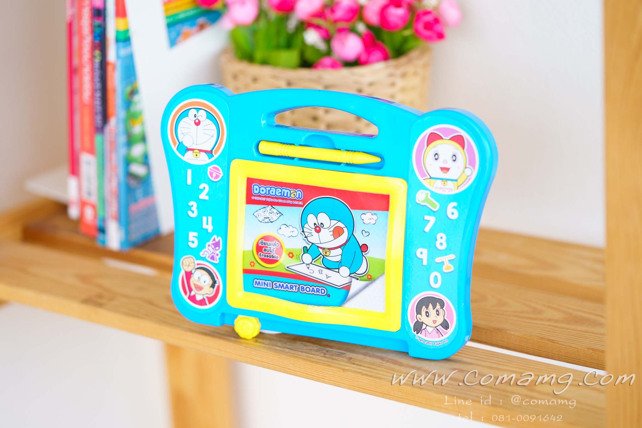 กระดานแม่เหล็ก กระดานวาดเขียนลายโดราเอมอน ลิขสิทธิ์แท้