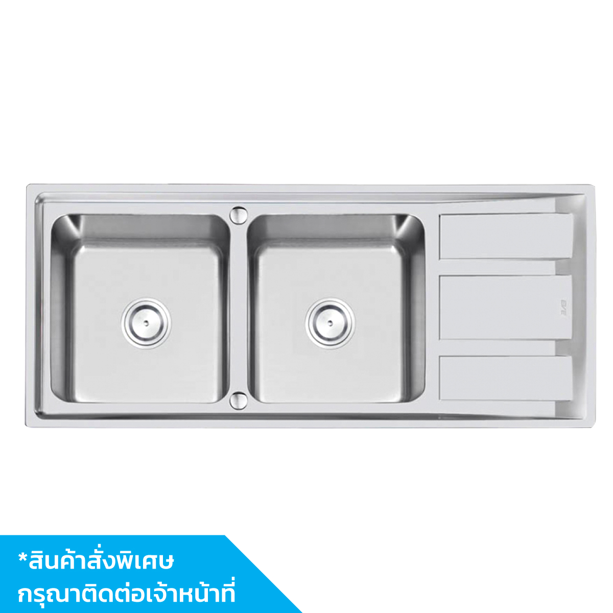 MEGAN อ่างล้างจานชนิดฝัง 6 รุ่น MEGAN 1200/500