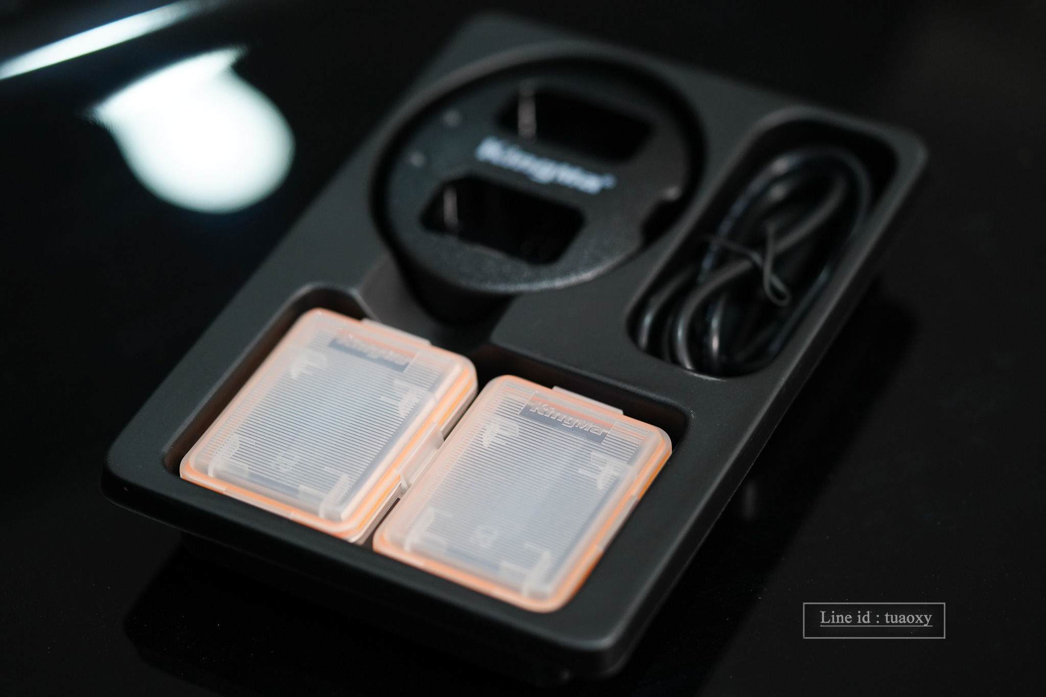 Kingma ชุดแท่นชาร์จDual + แบตเตอรี่ Sony NP-FW50 2ก้อน