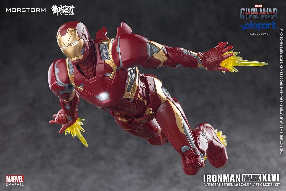 <Preorderถึง29/3/2021> 🔔เปิดรับPreorder มัดจำ 300 บาท 1/9 Ironman MK 46 โมเดลประกอบ