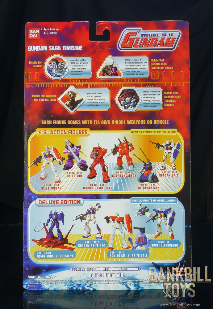 กันดั้ม Bandai America MSIA MIA Mobile Suit in Action !! MSM-07S Char's Z'gok