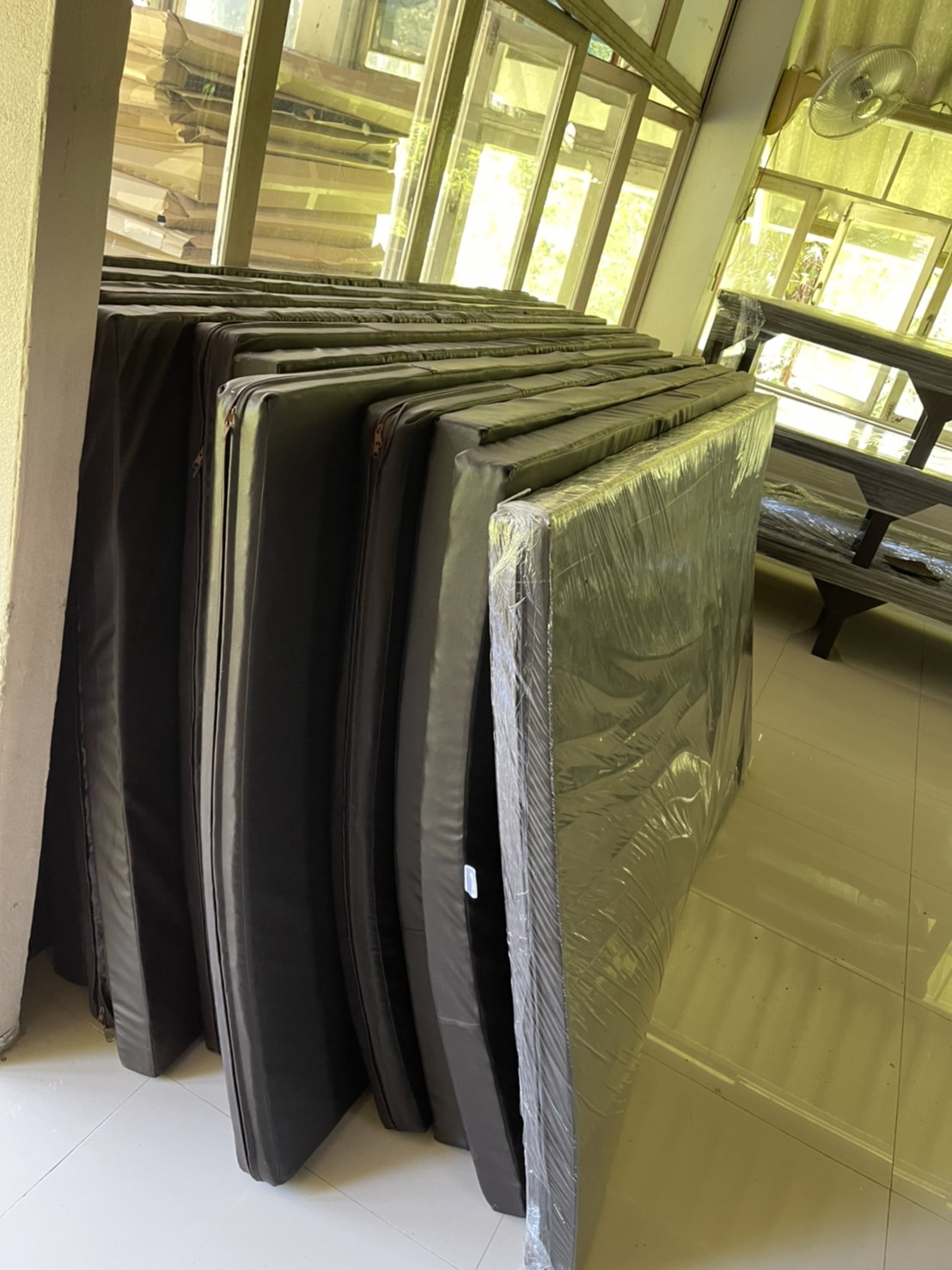 เบาะสปา สำหรับทำสปา ขัดผิว นวดสลิม นวดบริการความงาม เบาะหนังเจาะช่องหน้า‼️ขายเบาะไม่รวมเตียง‼️