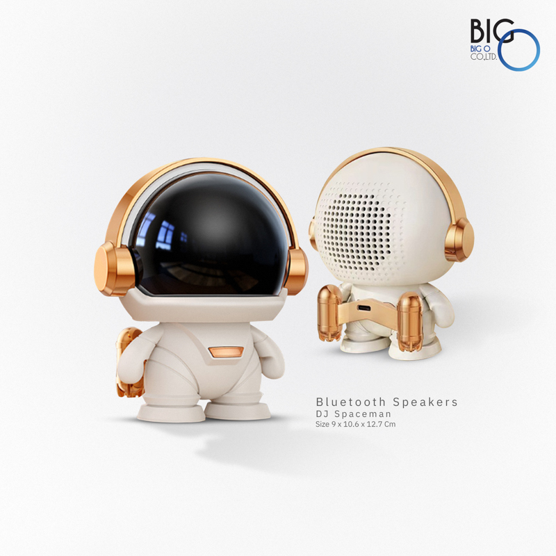 ลำโพงบลูทูธหุ่นยนต์พรีเมี่ยม (mini robot Bluetooth Speaker)