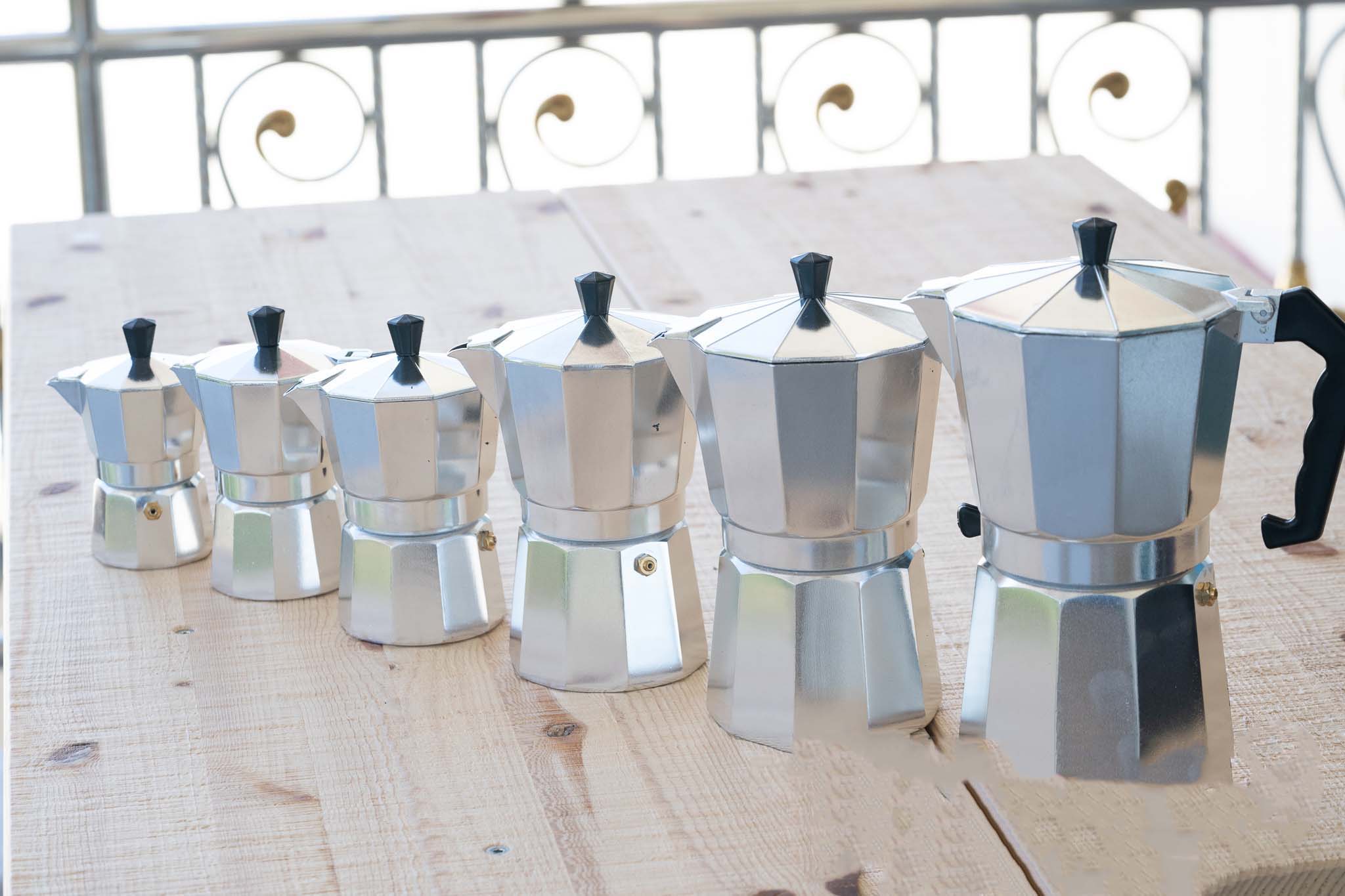 Moka Pot มอคค่า พ็อต กาต้มกาแฟสดพกพา