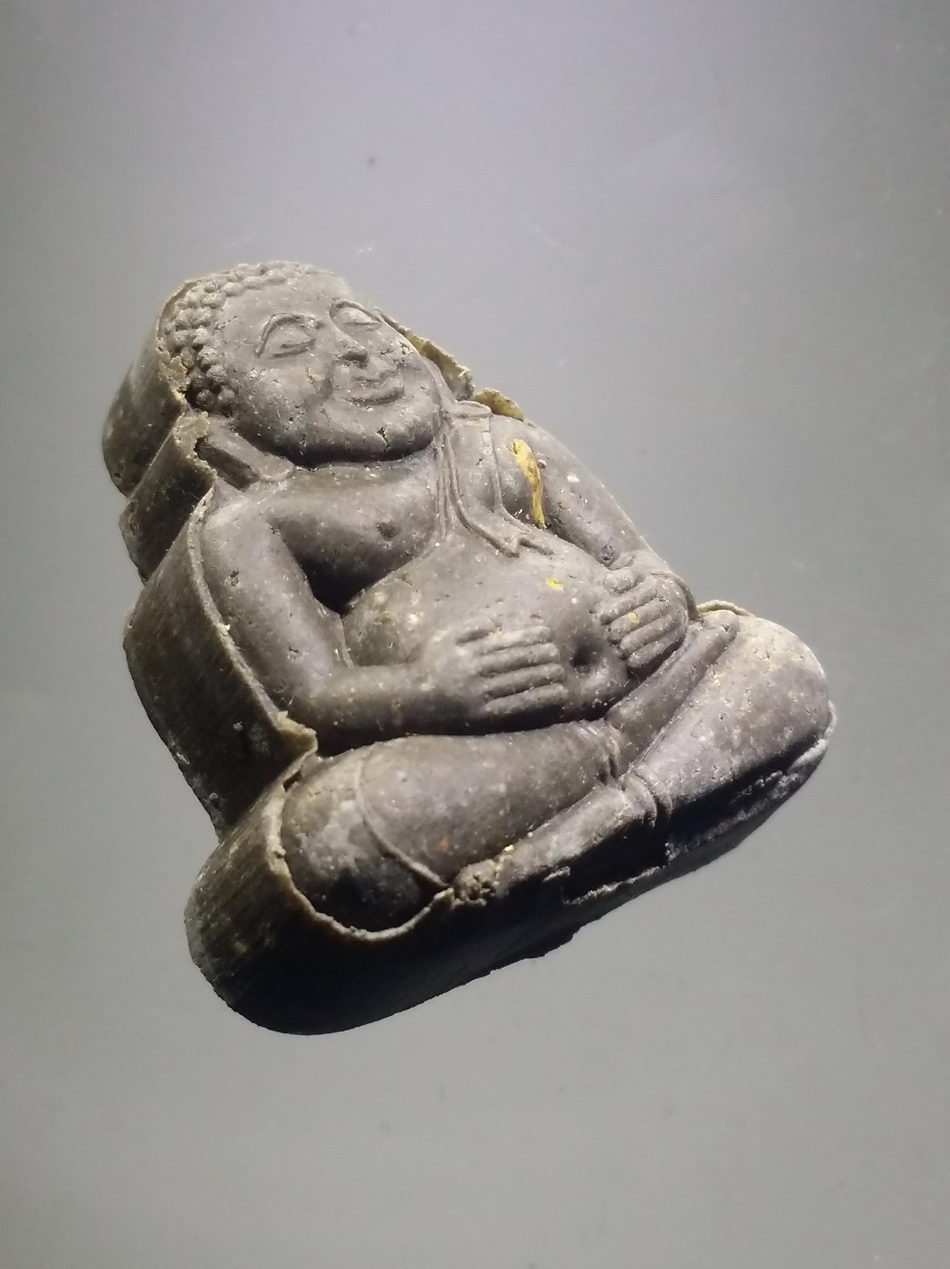 รหัสสินค้า พระมีกล่อง 3802 พระสังกัจจายน์ เนื้อผงใบลาน วัดไตรมิตรวิทยาราม พระสรภานโกศล จัดสร้างปี 2551