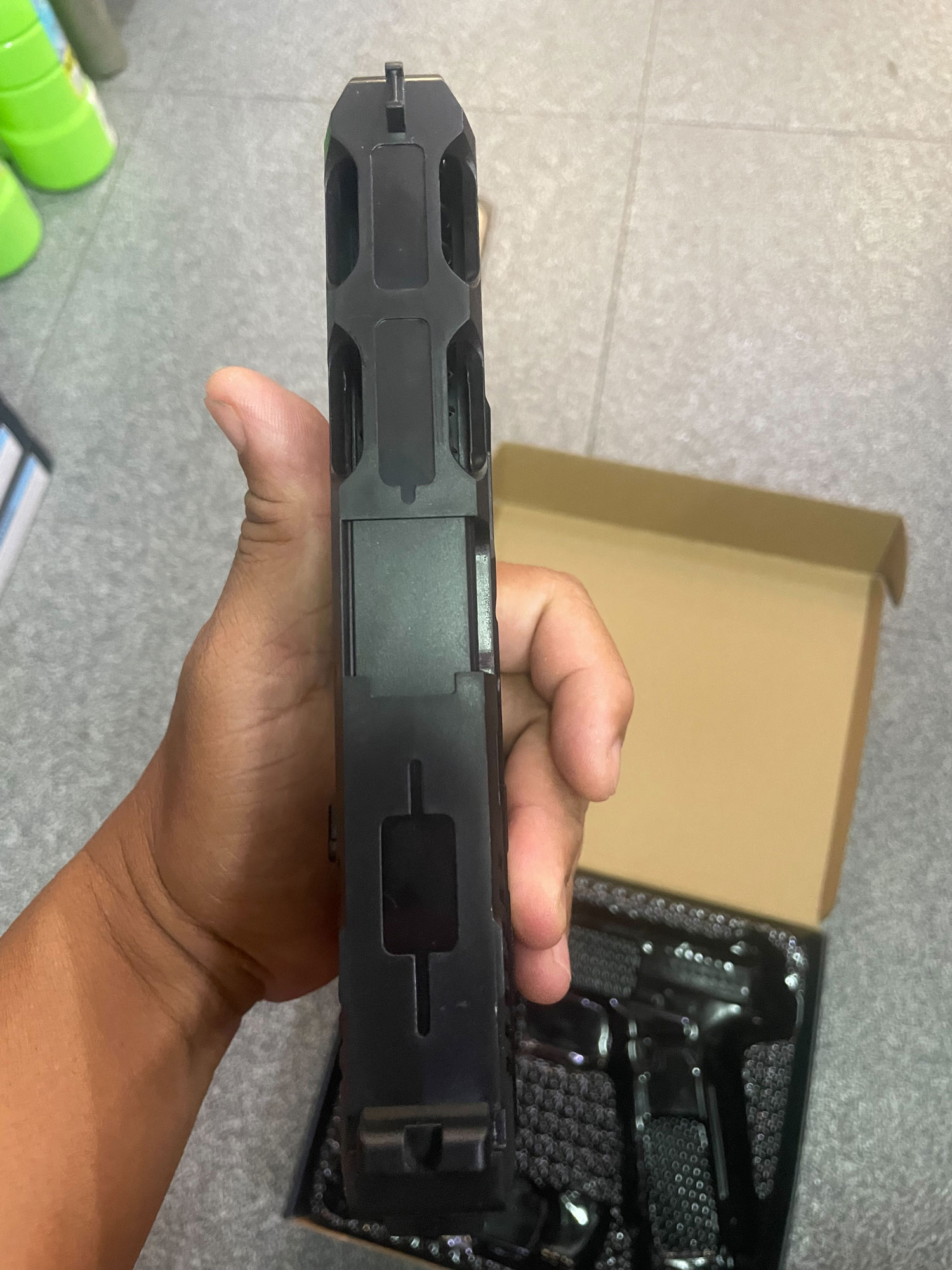 ปืนของเล่นอัด ลมปืนอัดลมพกสั้นรุ่น K-8SE