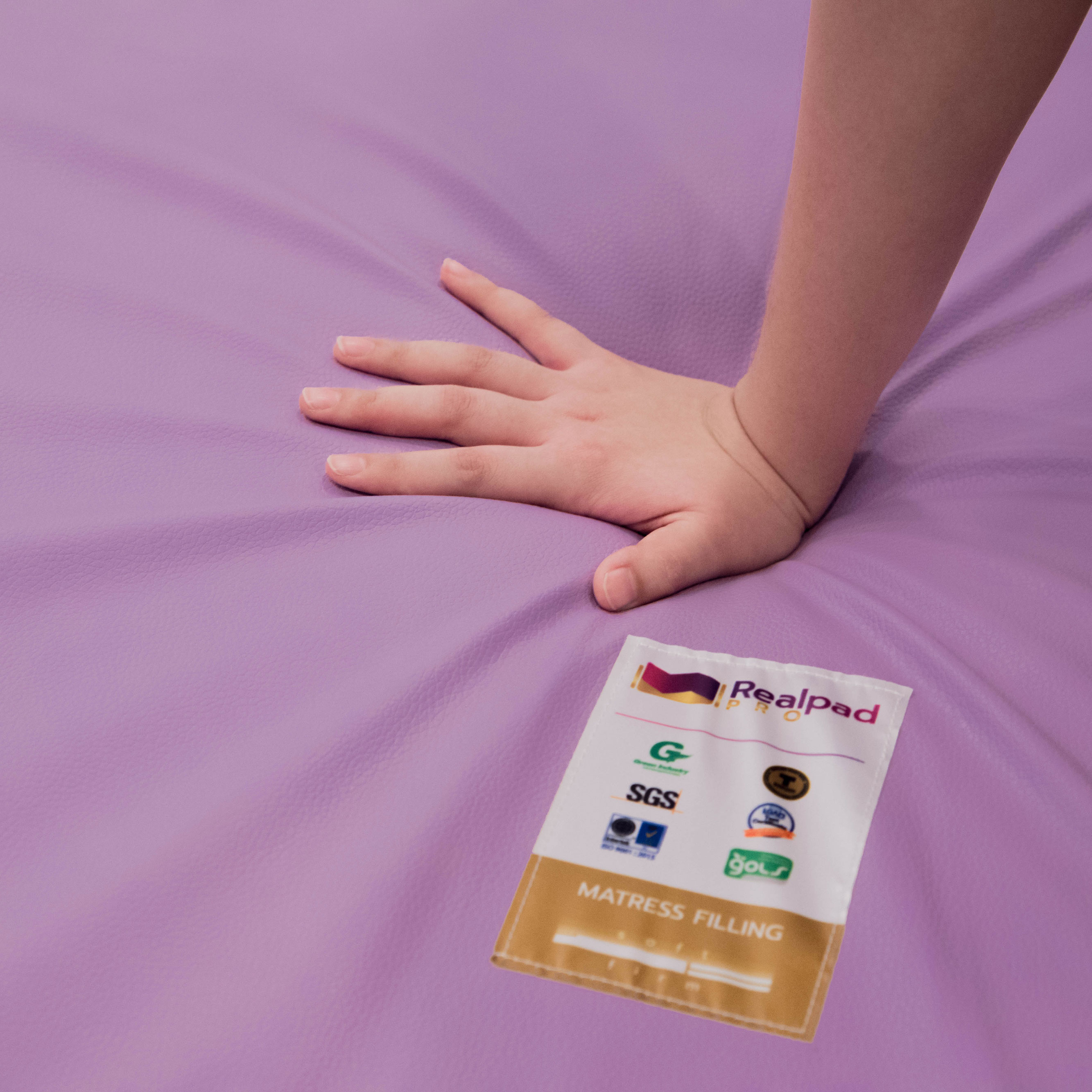 ที่นอนสุขภาพ ที่นอนยางพารา 100% Realpad Pro