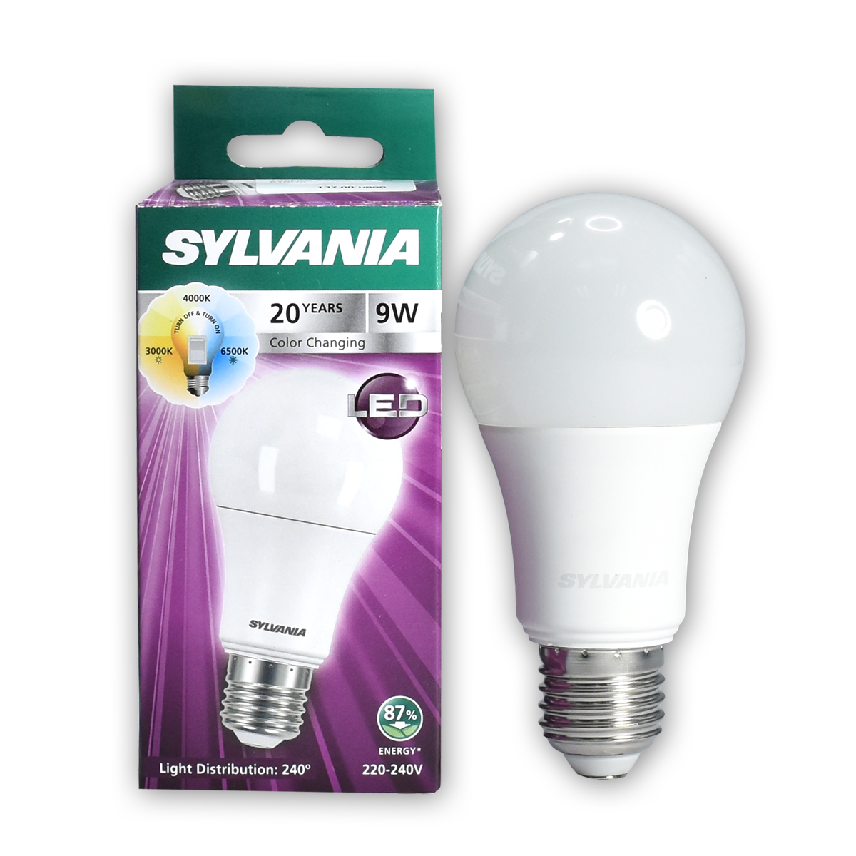 SYLVANIA TOLEDO Switch CCT 9W 810LM