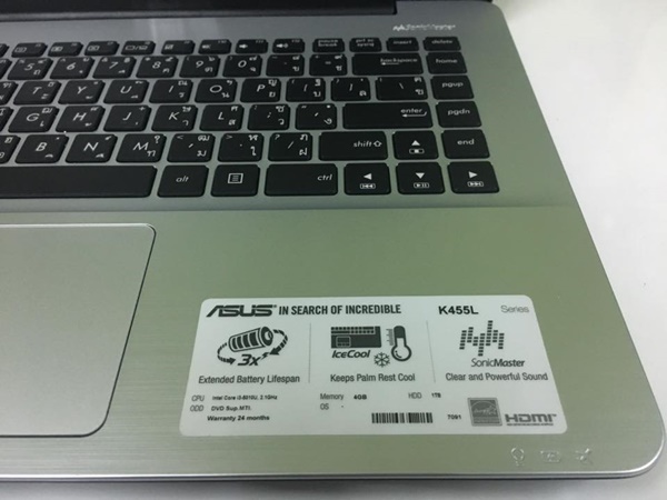 ( SOLD OUT ) ASUS K455LA-WX389D