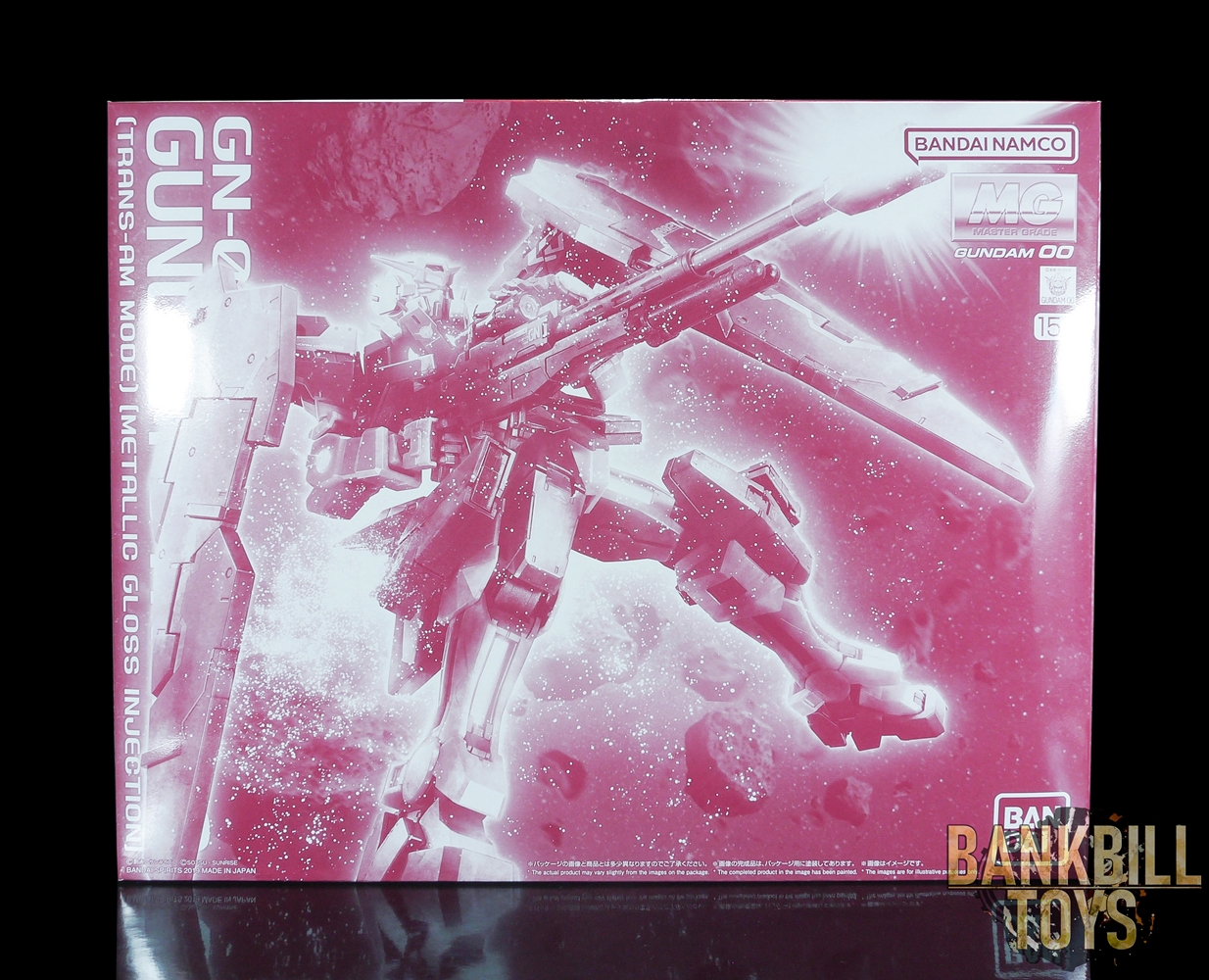 กันดั้ม Bandai Spirits Gunpla Premium Bandai Hobby Online Shop Limited MG 1/100 GN-002 Gundam Dynames [Trans-Am Mode] [Metallic Gross Injection]