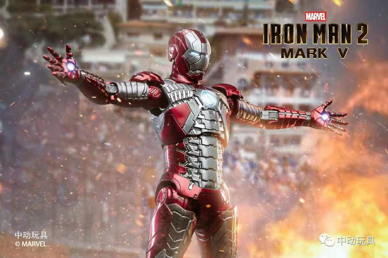เปิดรับPreorder มัดจำ 200 บาท Marvel Studio 1/10 Iron mark V โมเดลสำเร็จ