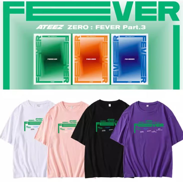 เสื้อยืด ATEEZ : ZERO FEVER PART.3