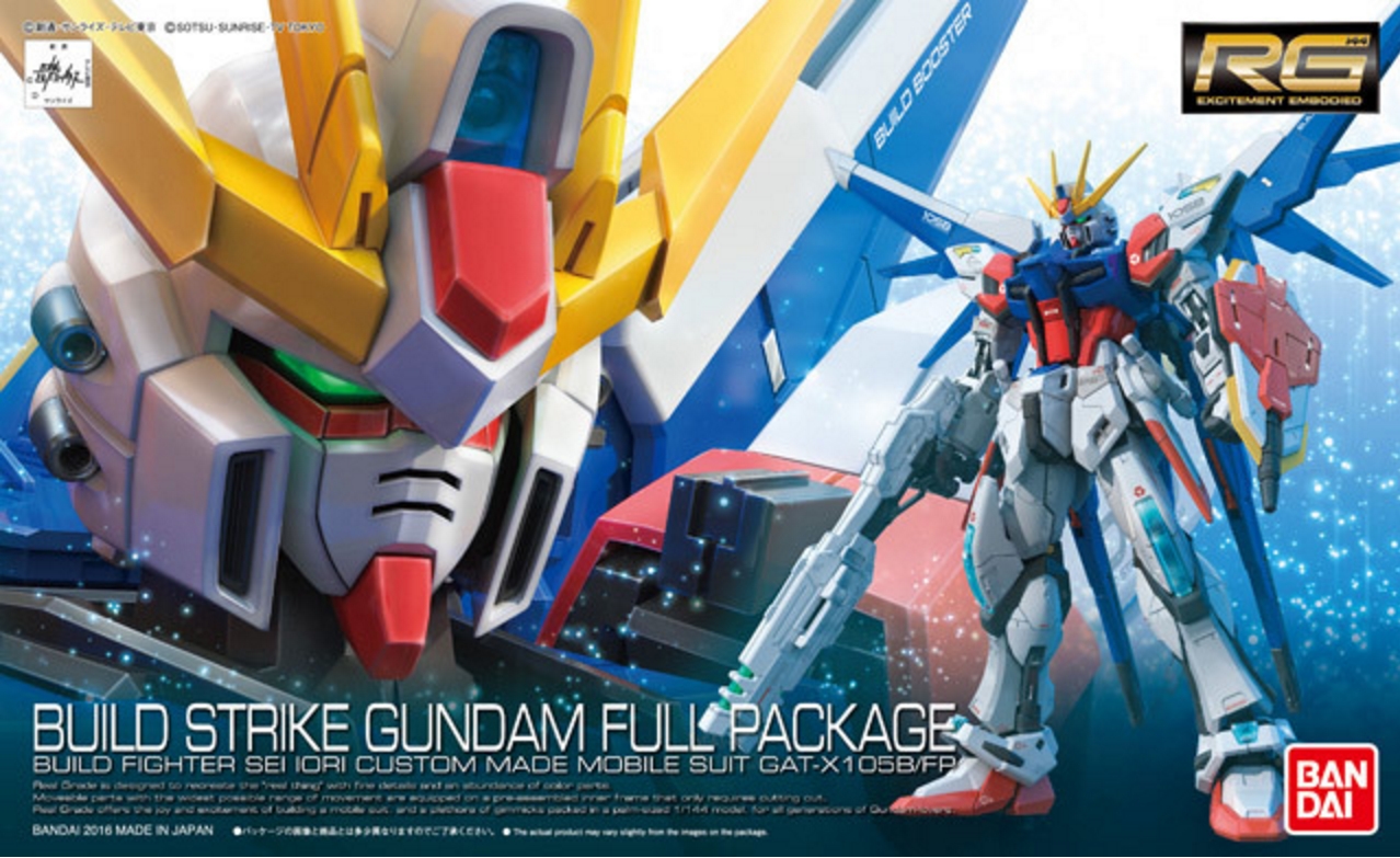 RG23 Build Strike Gundam Full Package