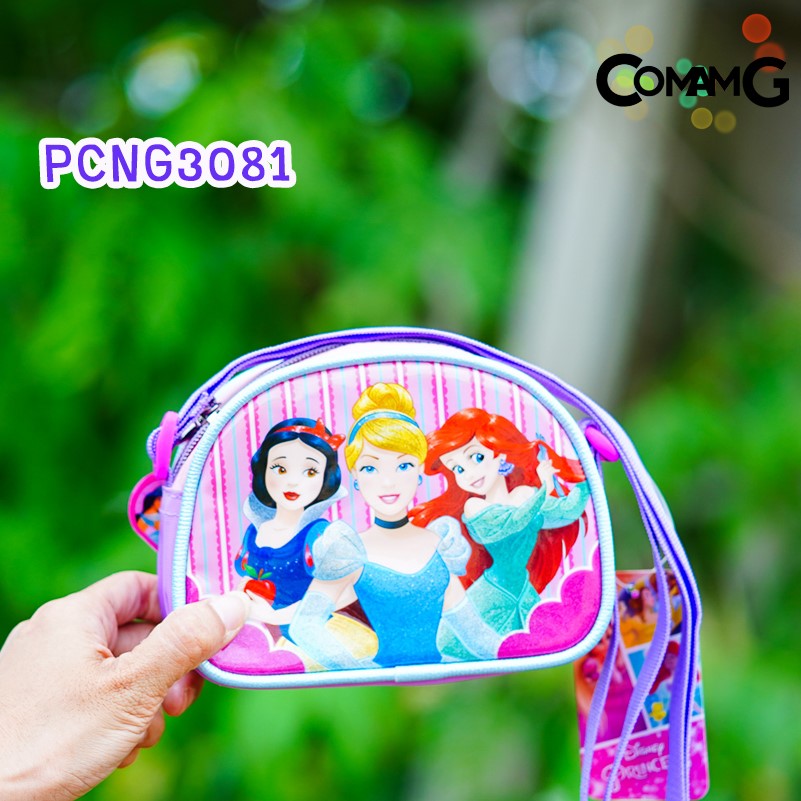 กระเป๋าสะพายข้างเจ้าหญิง กระเป๋าเด็กผู้หญิง ลายลิขสิทธิ์แท้