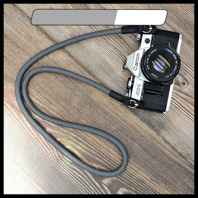 สายคล้องกล้องแบบเชือกปีนเขา สายคล้องคอ แบบห่วงเหล็ก