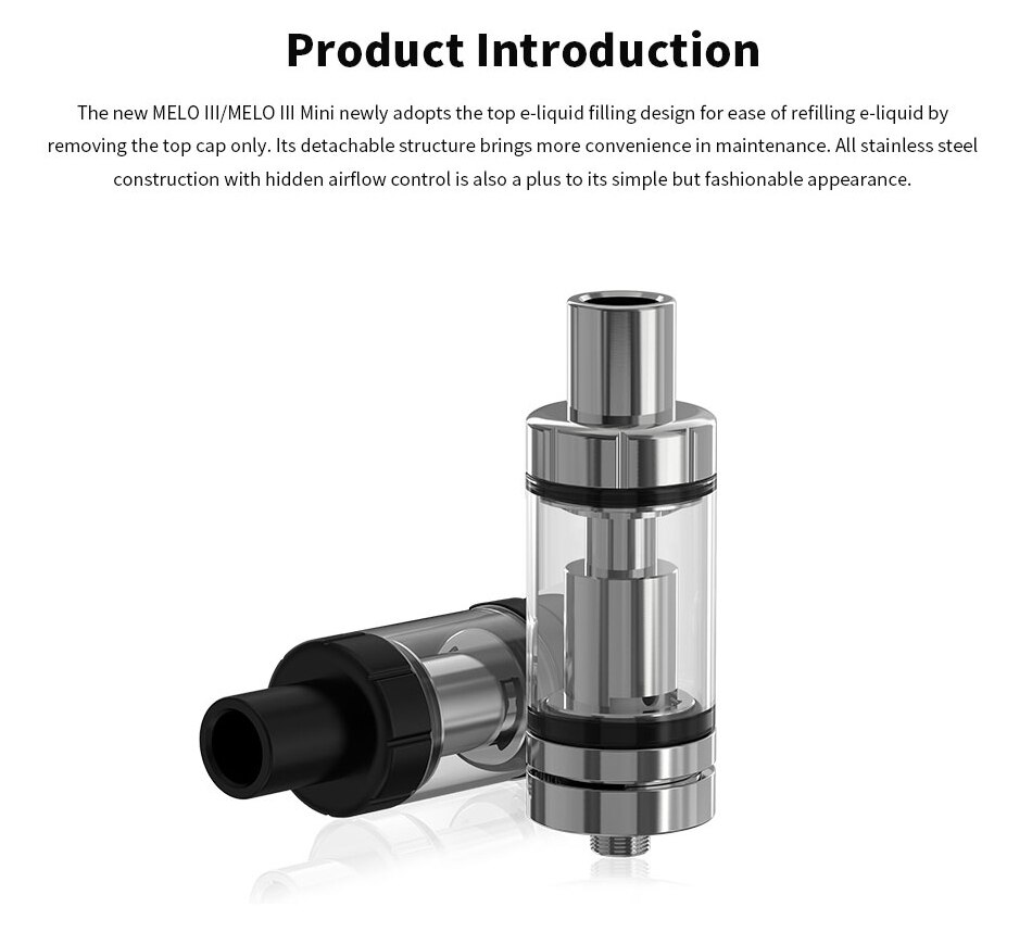 แก้วอะไหล่ ไม่มีอะตอม Glass Tube for PICO 75 w MELO 3 22mm 4ml ใส่กับรุ่น 2ml ไม่ได้
