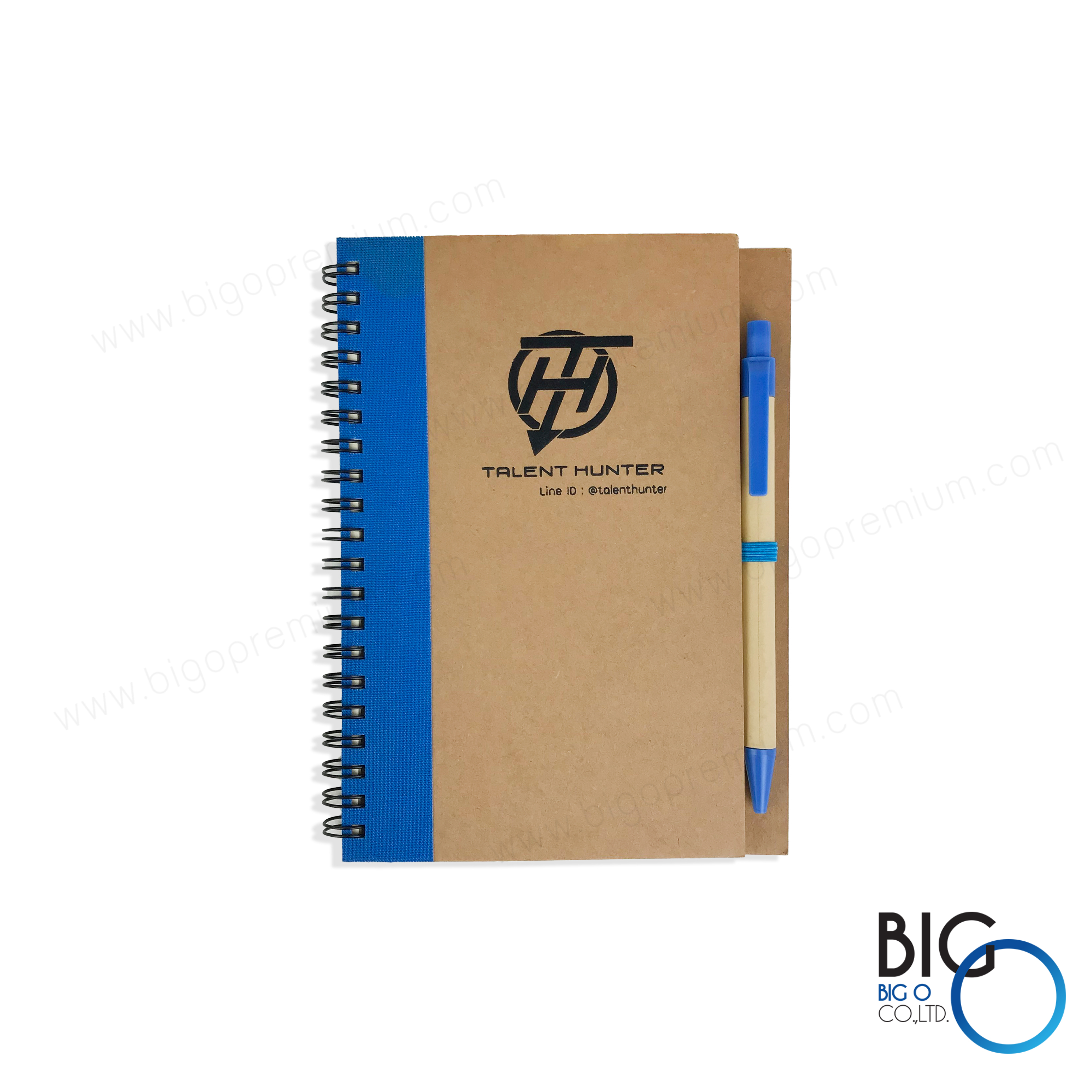 กระเป๋าสั่งทำ กระเป๋าผ้าแคนวาส+สมุดโน๊ต Talent hunter