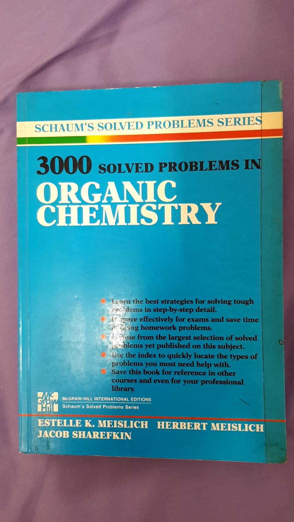 3000 Solved Problem in Organic Chemistry Schaum's Solved Problem Series