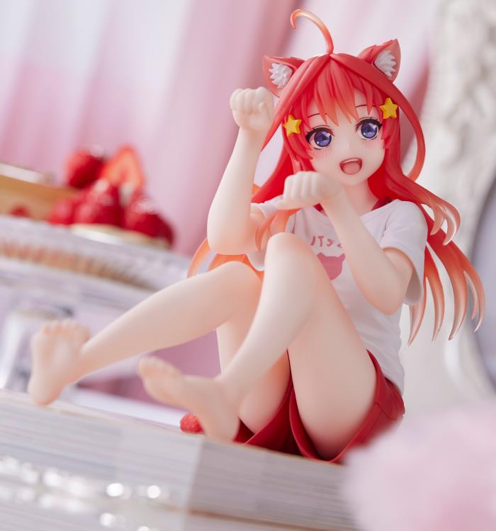 (Preorder ถึงวันที่ 27/7/2023) เปิดรับPreorder มีค่ามัดจำ 100 บาท 451680400 Desktop Cute Figure - Itsuki Nakano (Newley Written Cat Roomwear Ver.)