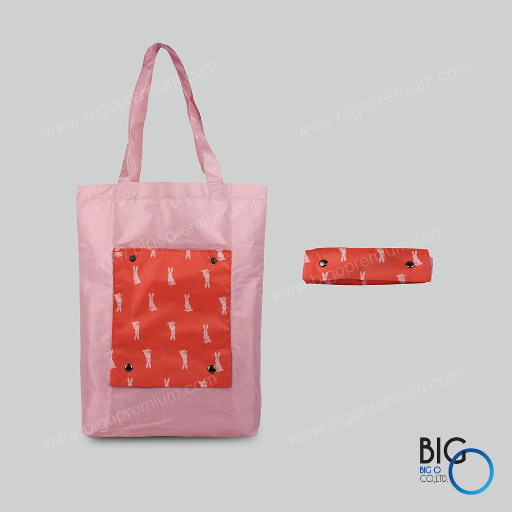 ถุงช้อปปิ้ง ลายสัตว์ (Shopping Folding Bag)