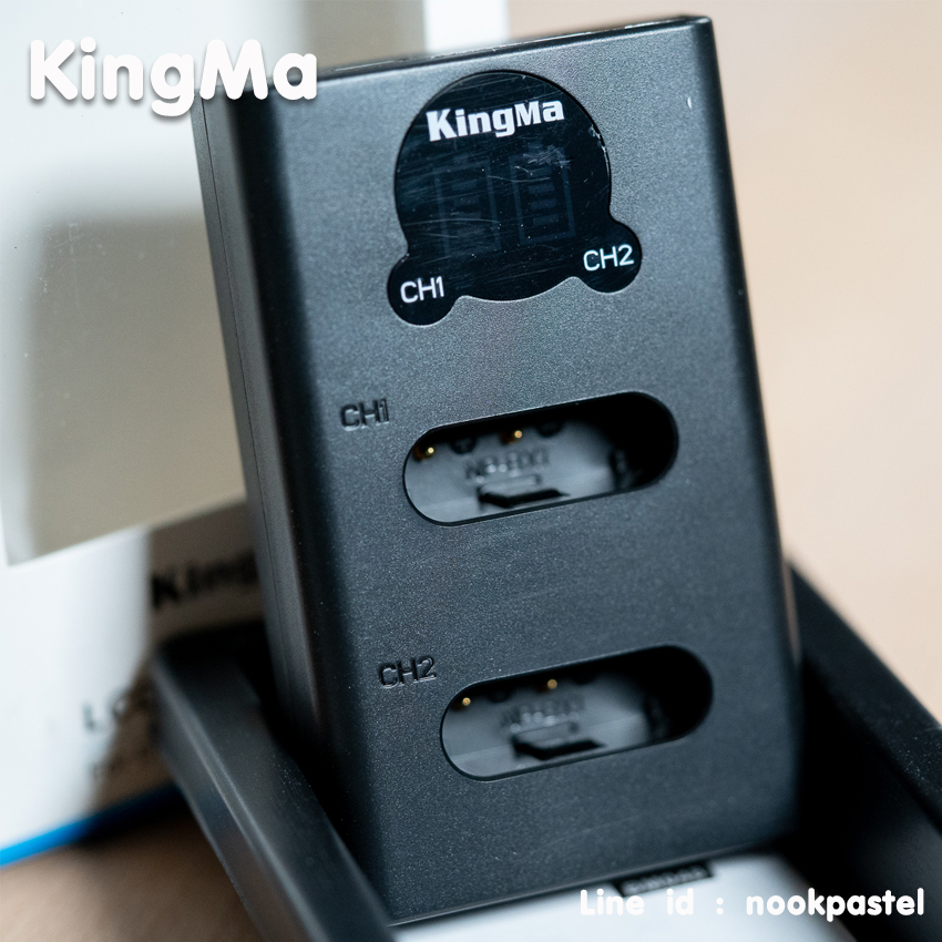 KingMa แท่นชาร์จSony RX100 BX-1 มีจอLCDแสดงค่าสถานะ