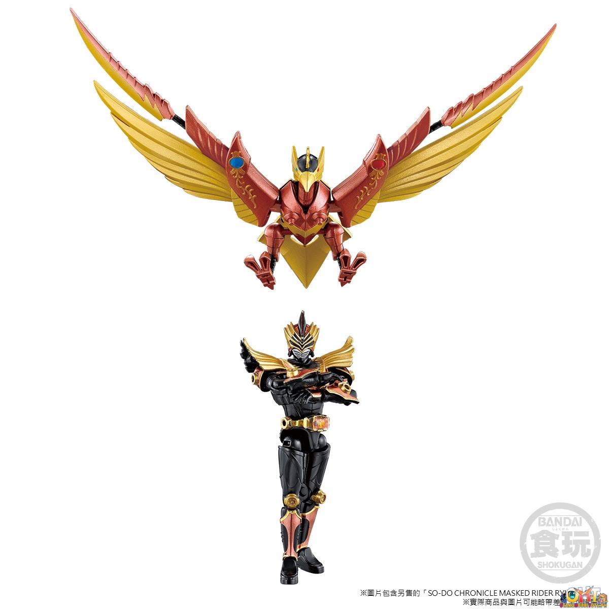 <Preorderภึง3/11/2021>เปิดรับPreorder มัดจำ 400 บาท P-bandai SO-DO CHRONICLE KAMEN RIDER RYUKI GOLD PHOENIX & GIGAZELLE SET W/O GUM