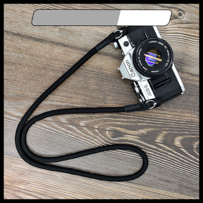 สายคล้องกล้องแบบเชือกปีนเขา สายคล้องคอ แบบห่วงเหล็ก