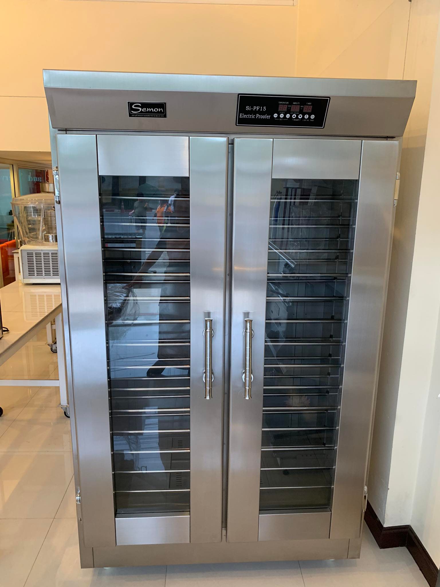 ตู้หมักแป้ง 30 ถาด บอดี้สแตนเลส Si-PF30