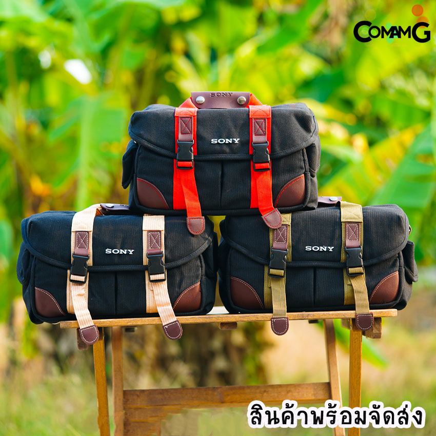 กระเป๋ากล้องดิจิตอล Camera Bag กระเป๋ากล้องmirrorless ผ้าแคนวาส