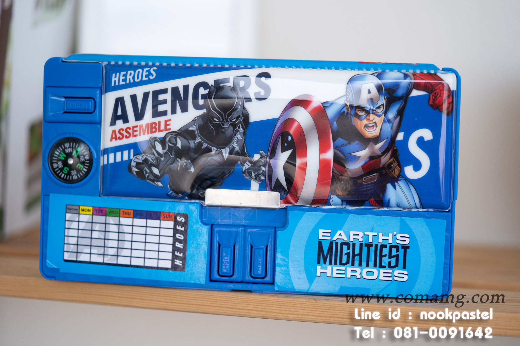 กล่องดินสอแม่เหล็ก BIG SIZE ลิขสิทธิ์แท้