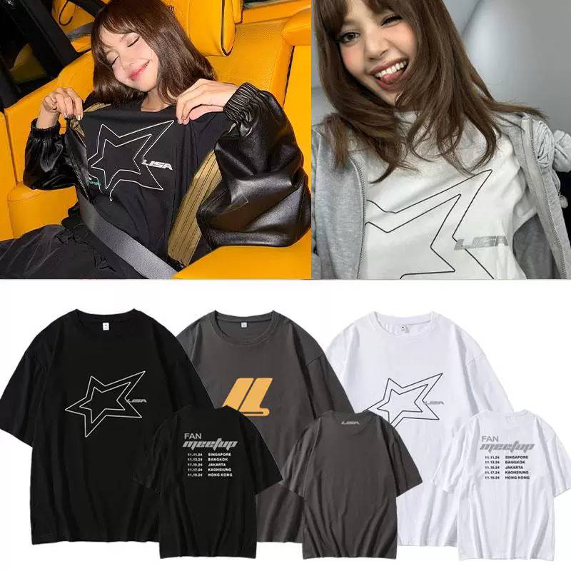 เสื้อยืด BlackPink LISA : Fan Meetup in Asia 2024