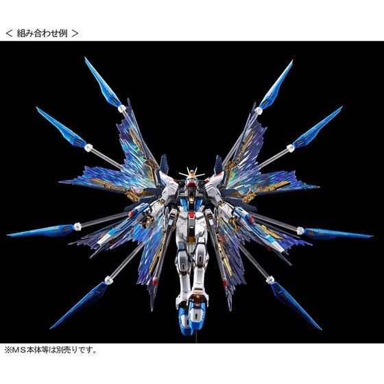 กันดั้ม Bandai Spirits Gunpla Premium Bandai Hobby Online Shop Limited RG 1/144 Expansion Effect Unit Wing Of The Skies For Strike Freedom Gundam